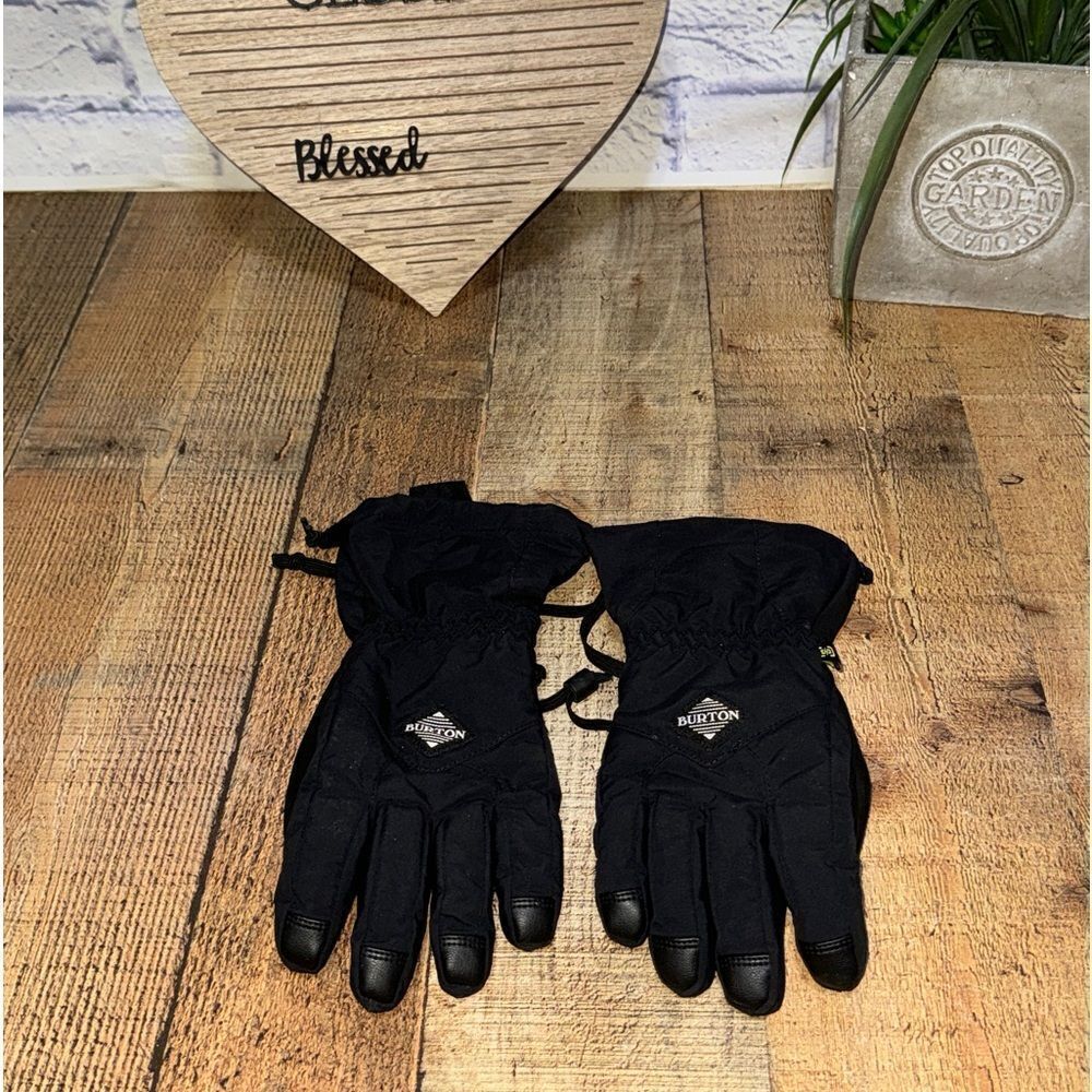 Burton Kids Profile Gloves- True Black Size Large (will Fit An Adult)
